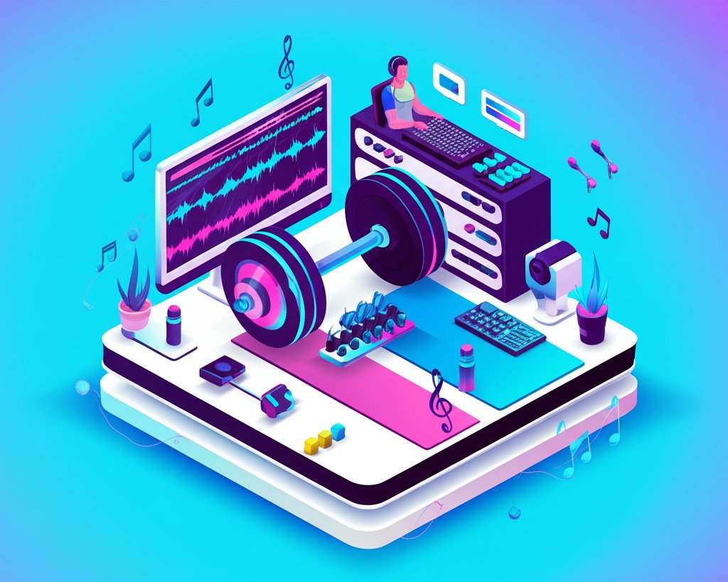 Crafting the ultimate gym anthem: selecting workout-ready music.