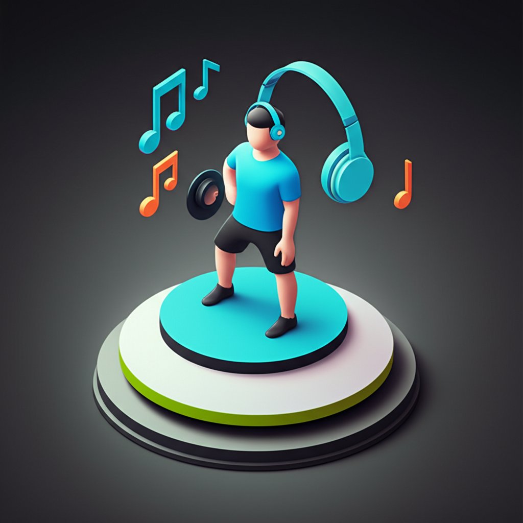 Energetic exercise jams enhance workout performance and boost motivation.