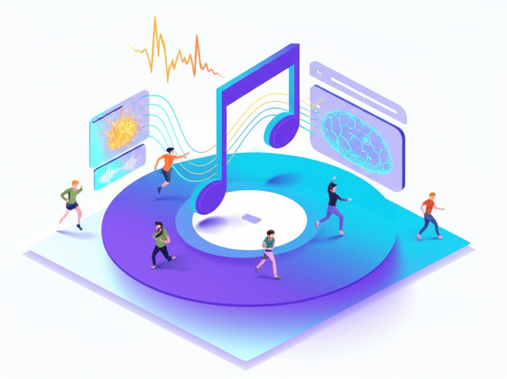 Music's scientific impact: boosting sweat, movement, and workout performance.