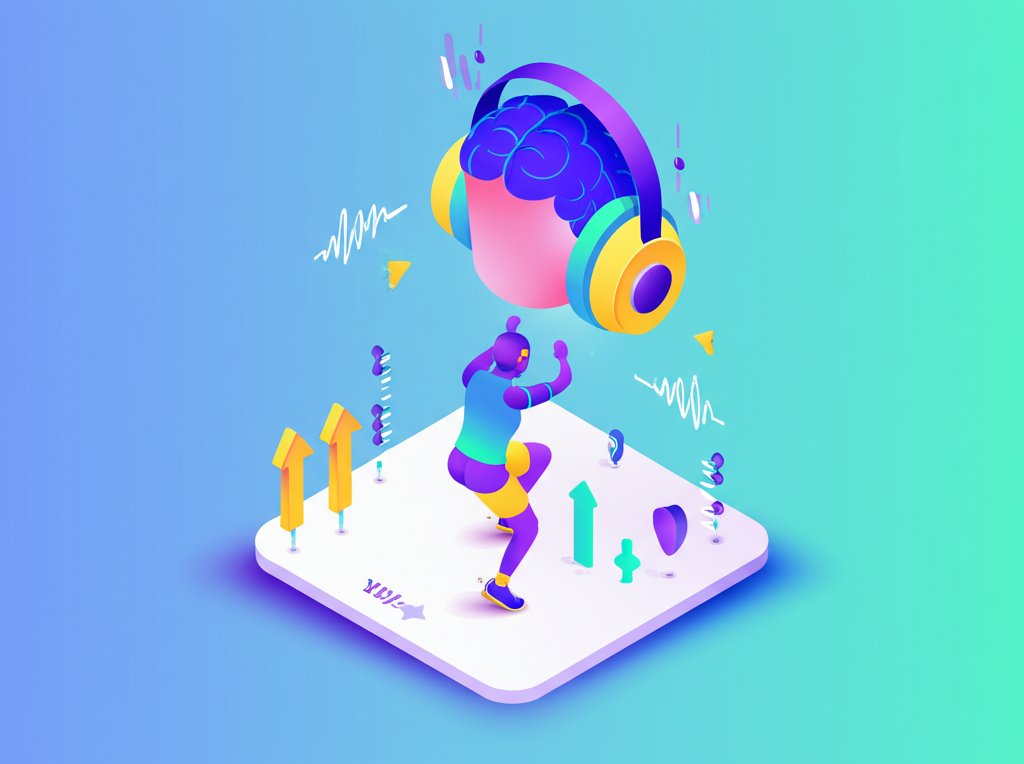 Music rewires workout drive: the unseen trainer boosting performance.