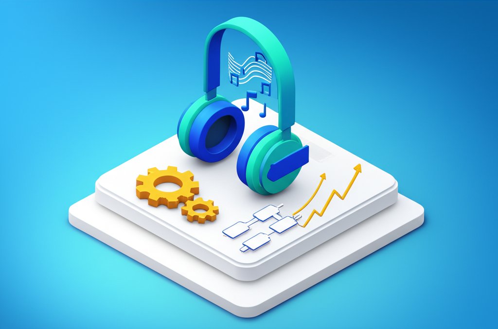 Crafting a motivational music soundtrack strategically for focus.