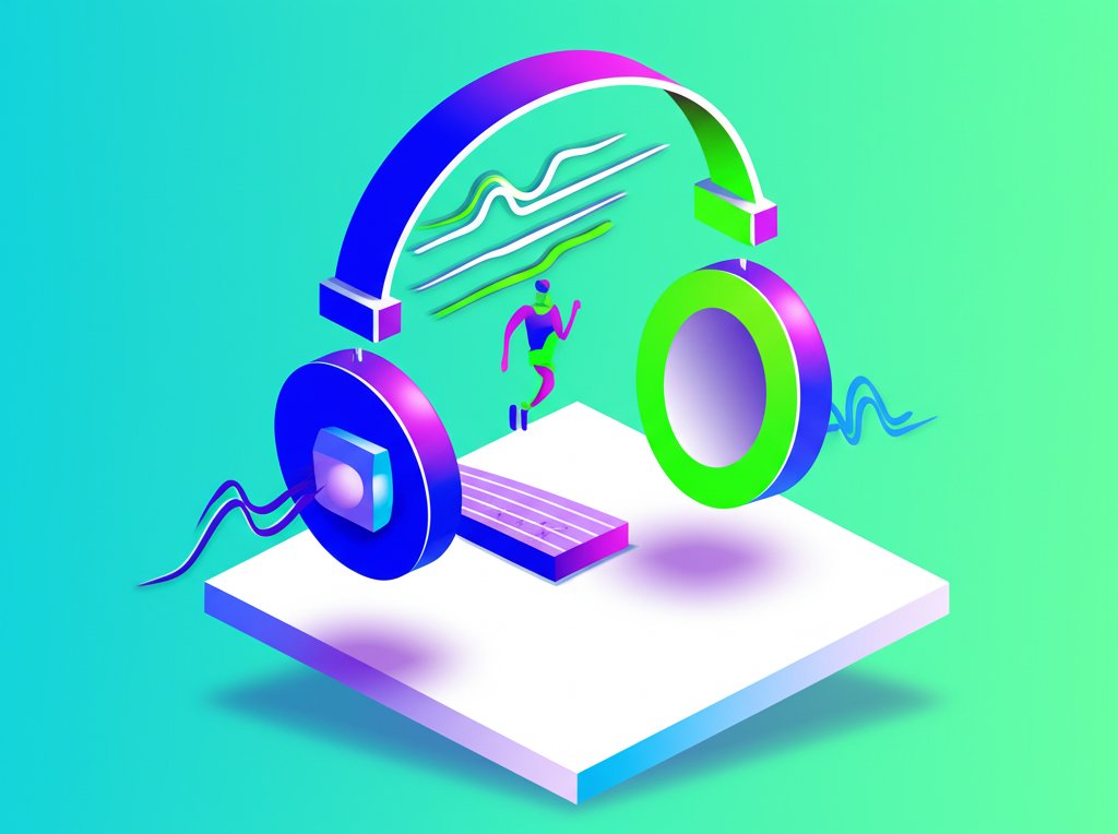 Dynamic music boosting fitness motivation, energy, and workout performance.