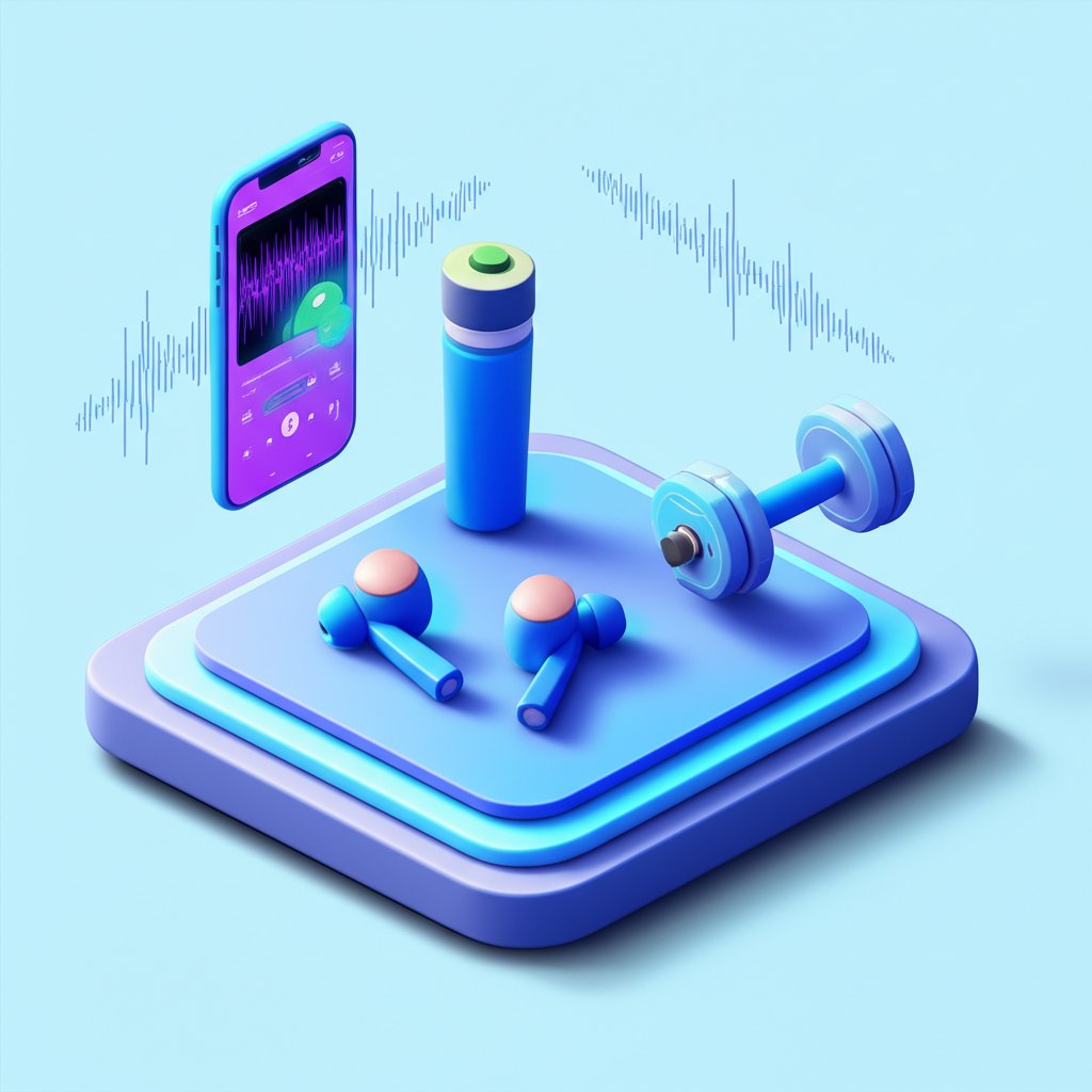 Dynamic workout music playlists to fuel diverse sweat sessions, from cardio to strength.