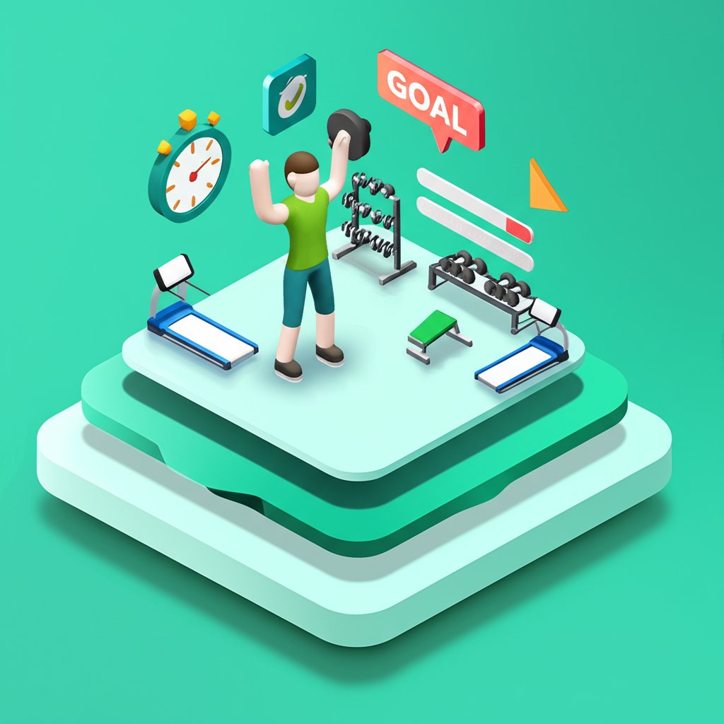 Energetic workout music ignites gym fitness motivation.