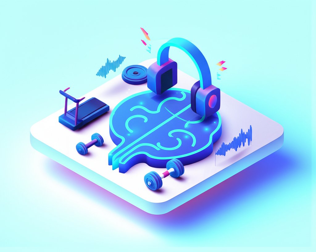 The science of sound: brain craving gym workout tunes.