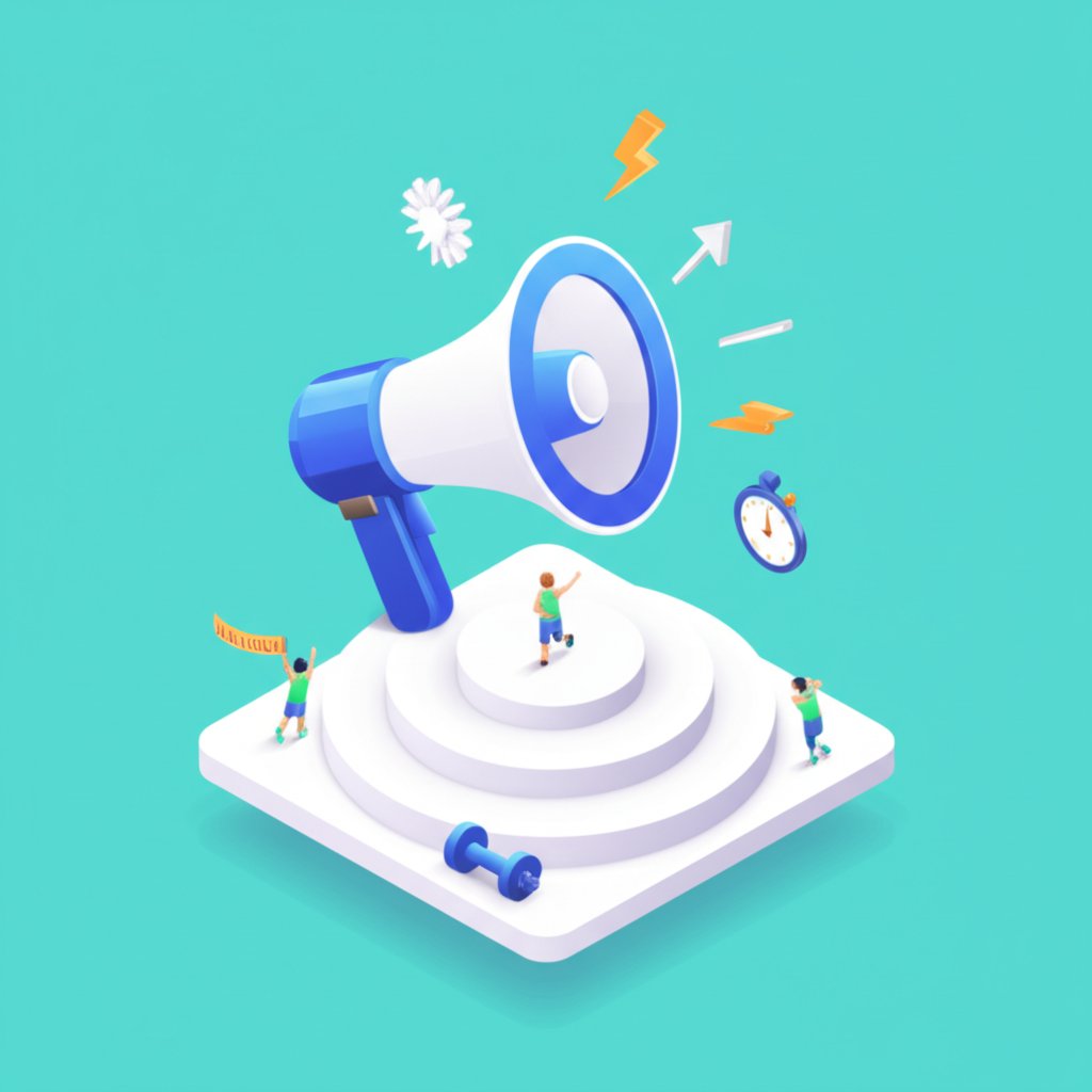 Inspiring motivational speech energizes your next workout and fitness goals.