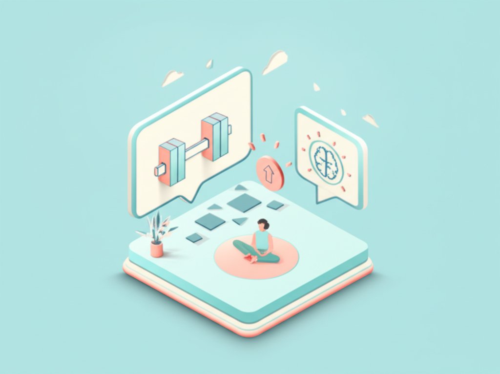 Sunday exercise quotes promoting mental strength and positive well-being.