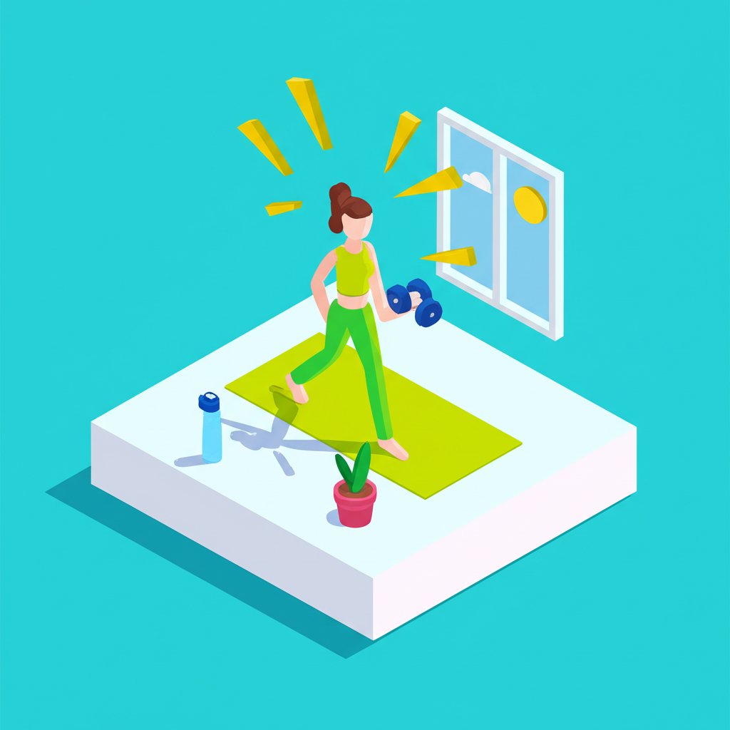 Sunday workout ignites fitness motivation for an energized week ahead.