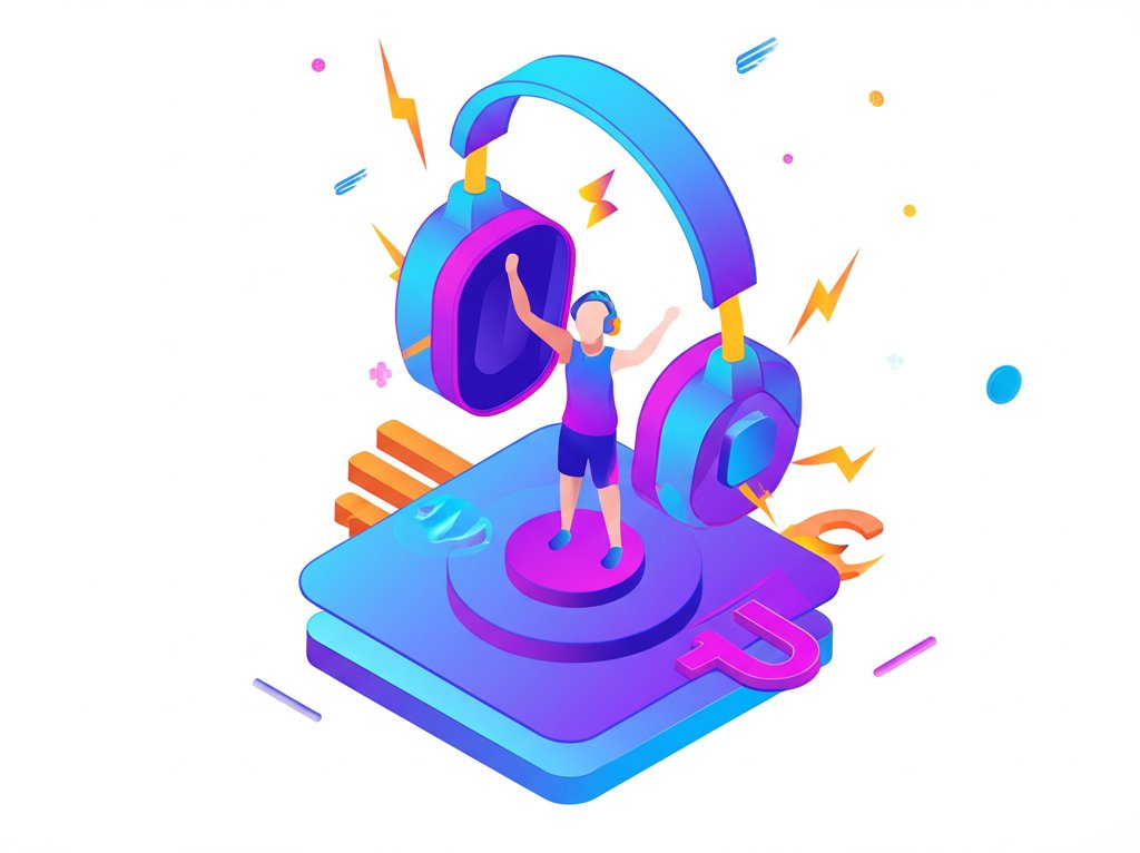 Unbeatable power of a pump-up playlist: music for ultimate energy and motivation.