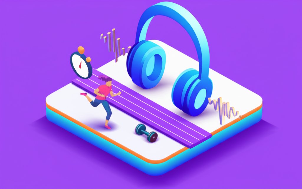 Motivational exercise music playlist for energetic workouts.