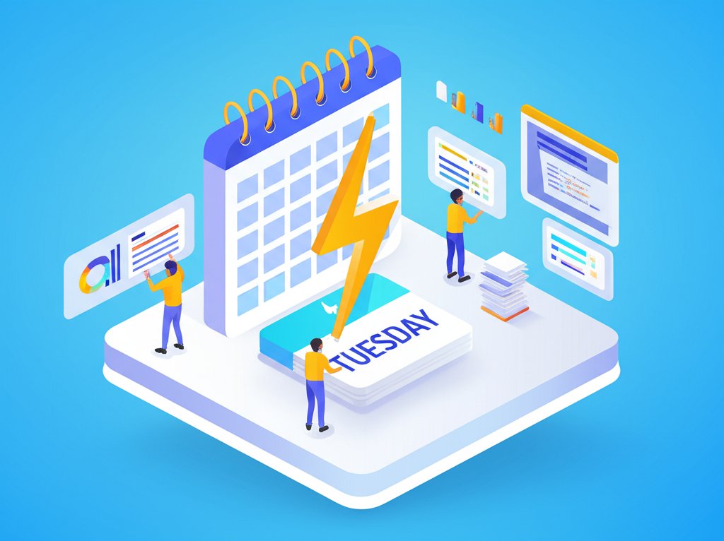 At a glance guide: powering up your Tuesday with productivity tips.