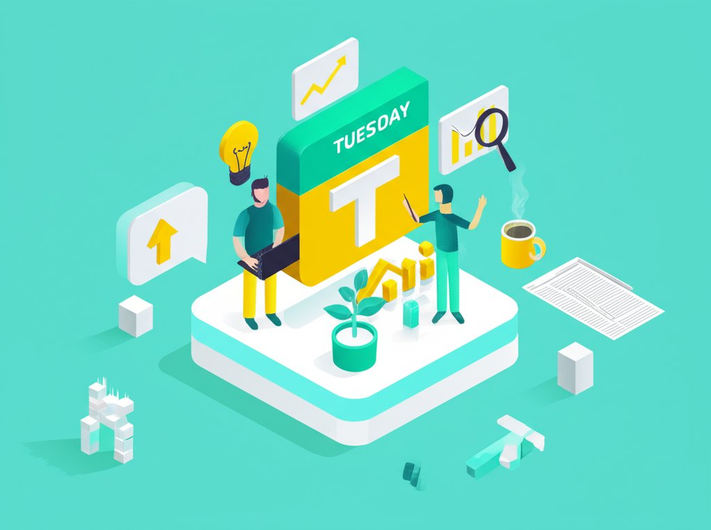 Tuesday: The most productive day for strategic planning and business success.