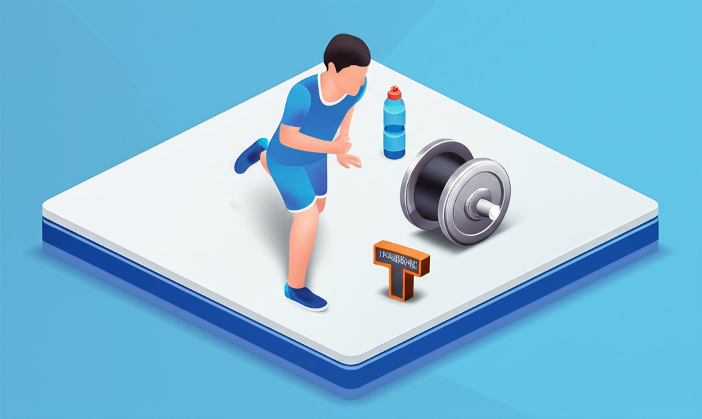 Tuesday workout motivation: Person exercising with dumbbells, feeling strong and energized.