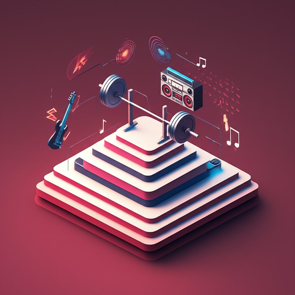 Best music genres for pushing iron, lifting weights, and gym motivation.