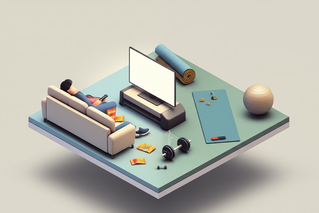 Person feeling unmotivated for exercise. Tips to reignite workout motivation.