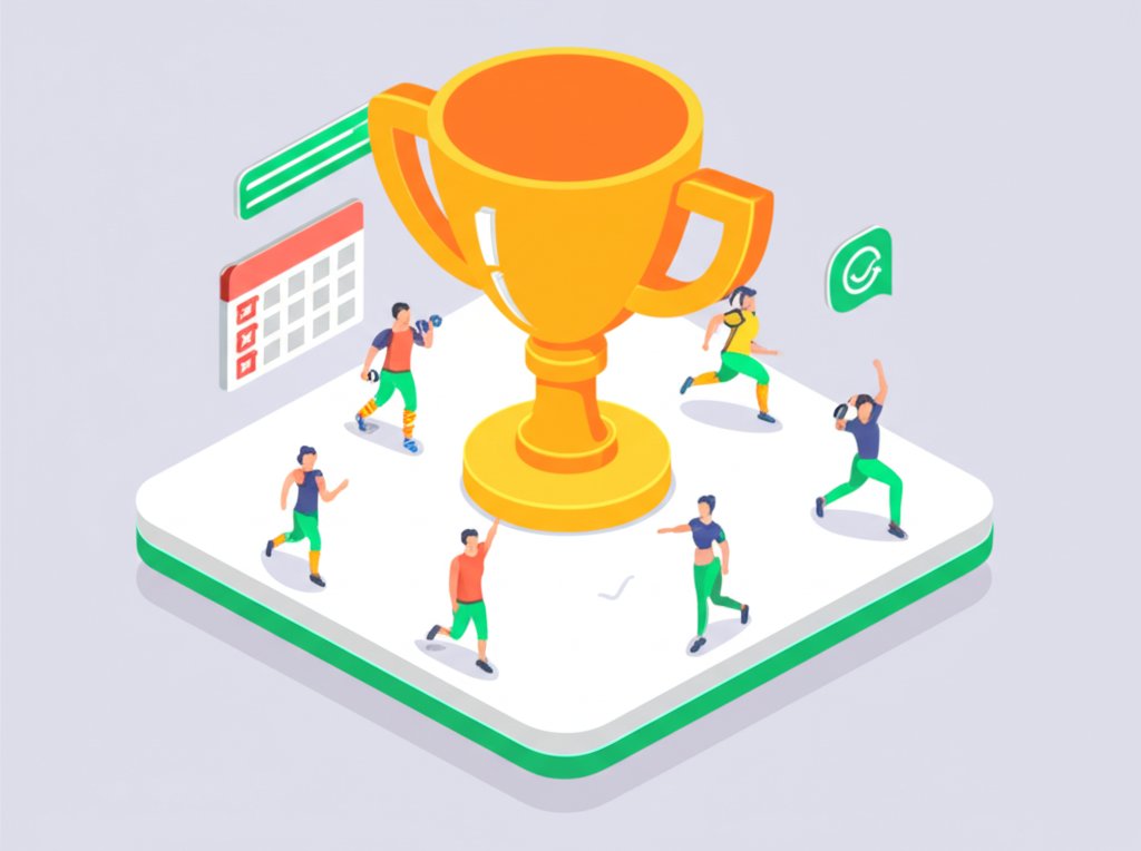 Workout motivation for consistent fitness habits: the simple path to fitness.