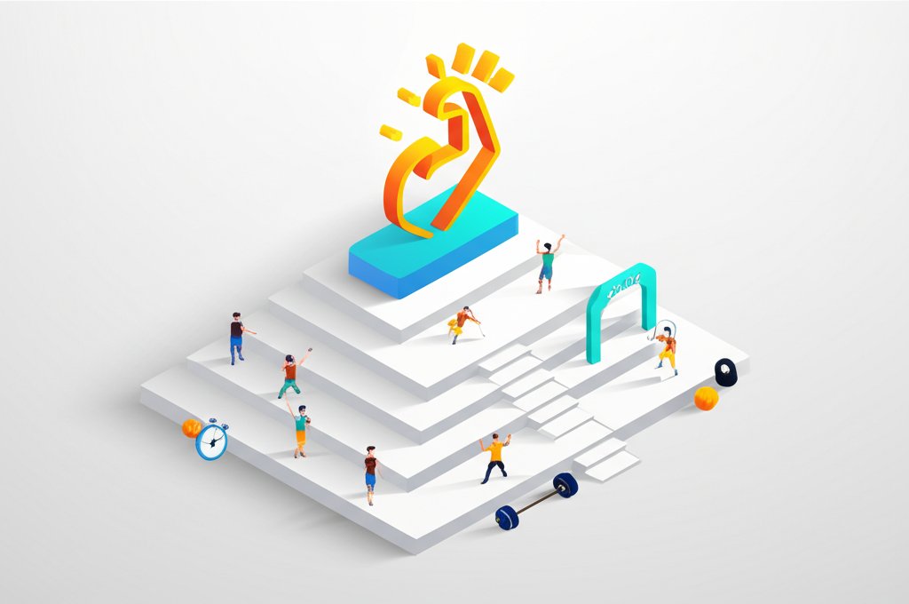 Motivational speech fuels Friday workout, boosting fitness drive.